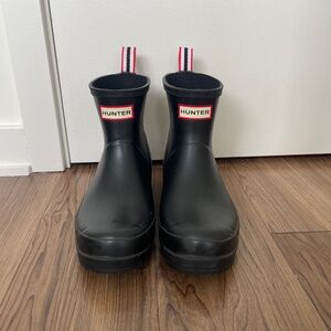 Hunter Platform Rain Boots - US Size 7 / UK Size 38